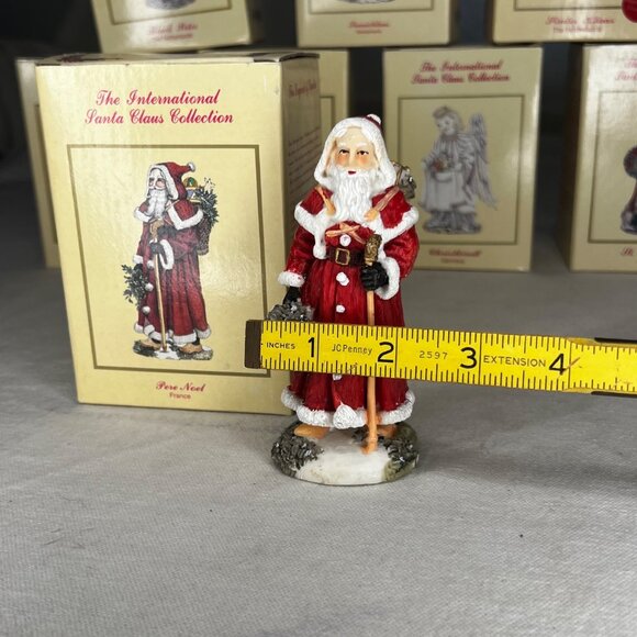 The International Santa Claus Collection Pere Noel France Figurine Christma 1993 - Picture 8 of 9